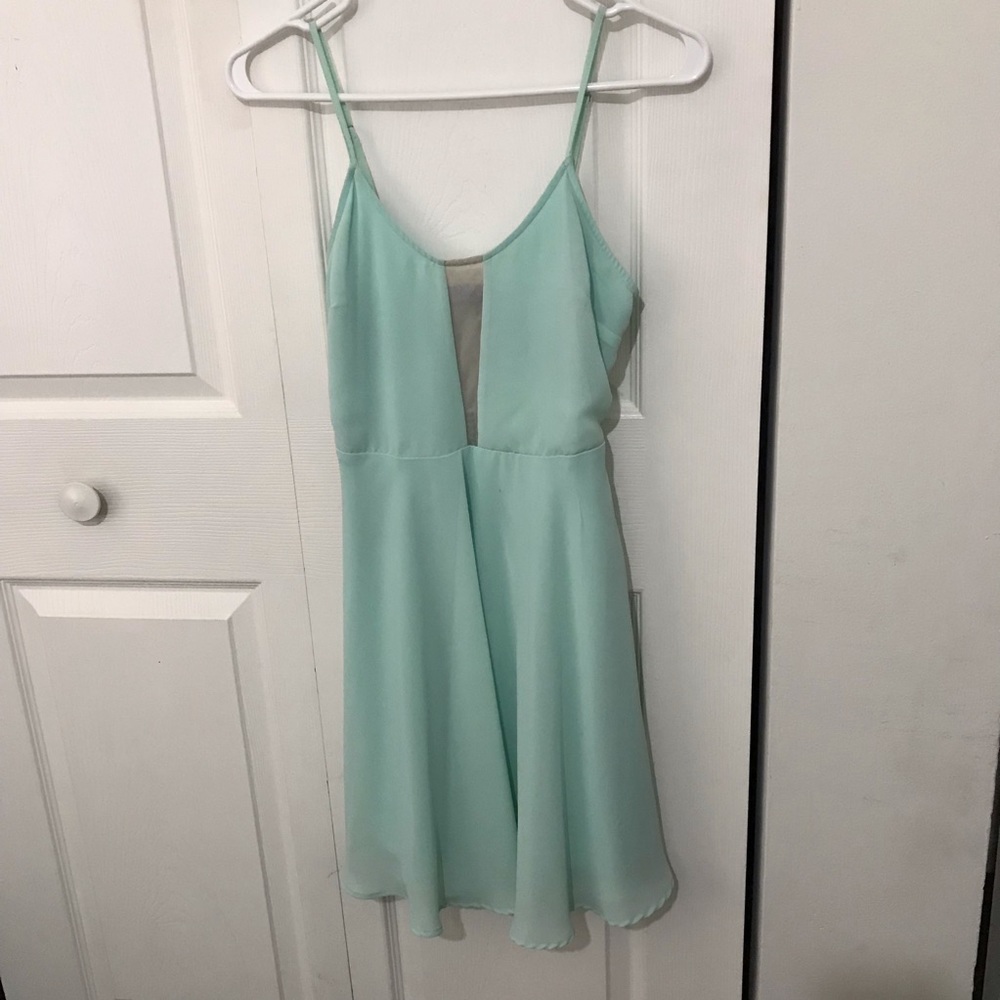 Teal Dress